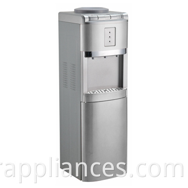 Floor standing water dispenser bottom cabinet or refrigerator